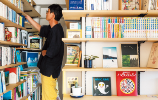 壁一面を好きで埋め尽くす